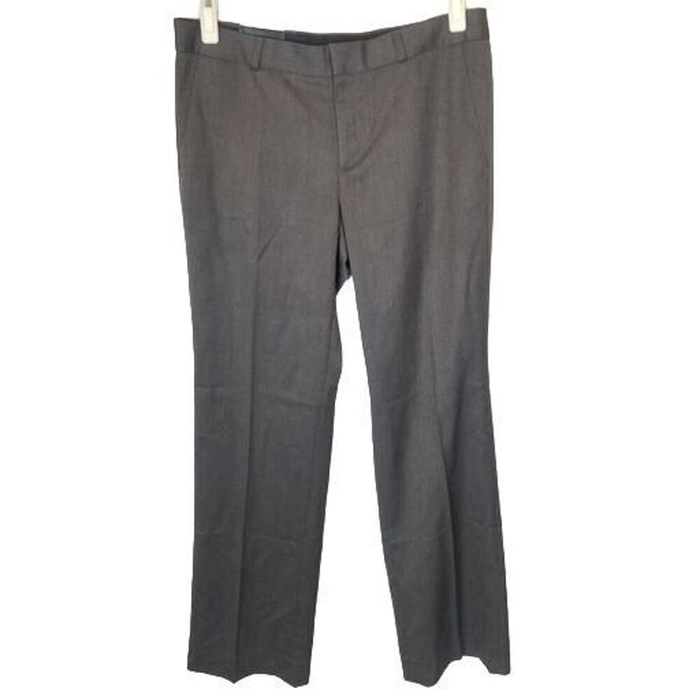 Banana Republic Womens Martin Herringbone Pants Size 10 Trouser Leg Career Corp